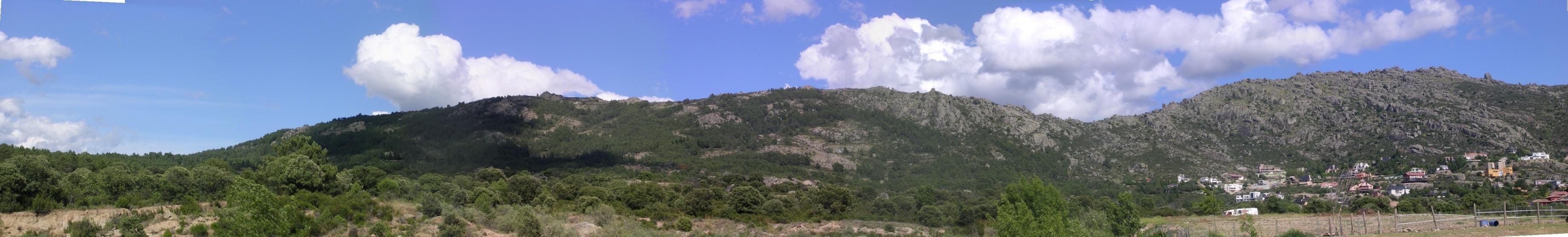  vista de la Solana, Portillo de la Mina y Canto Hastial desde el descansadero 
