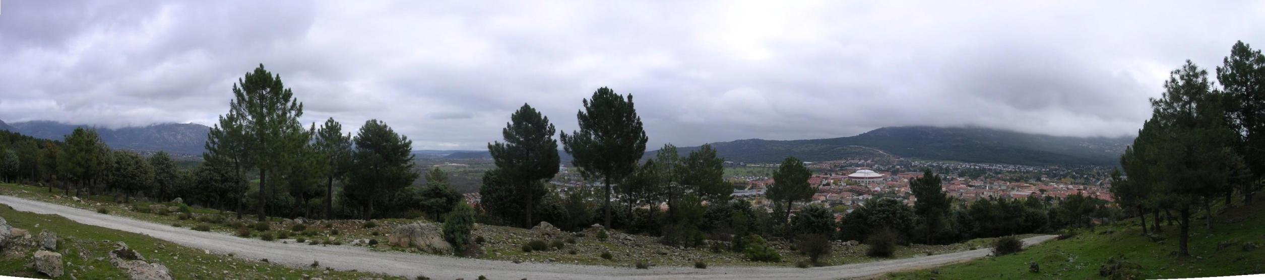  vista del pueblo desde la arqueta del alto  