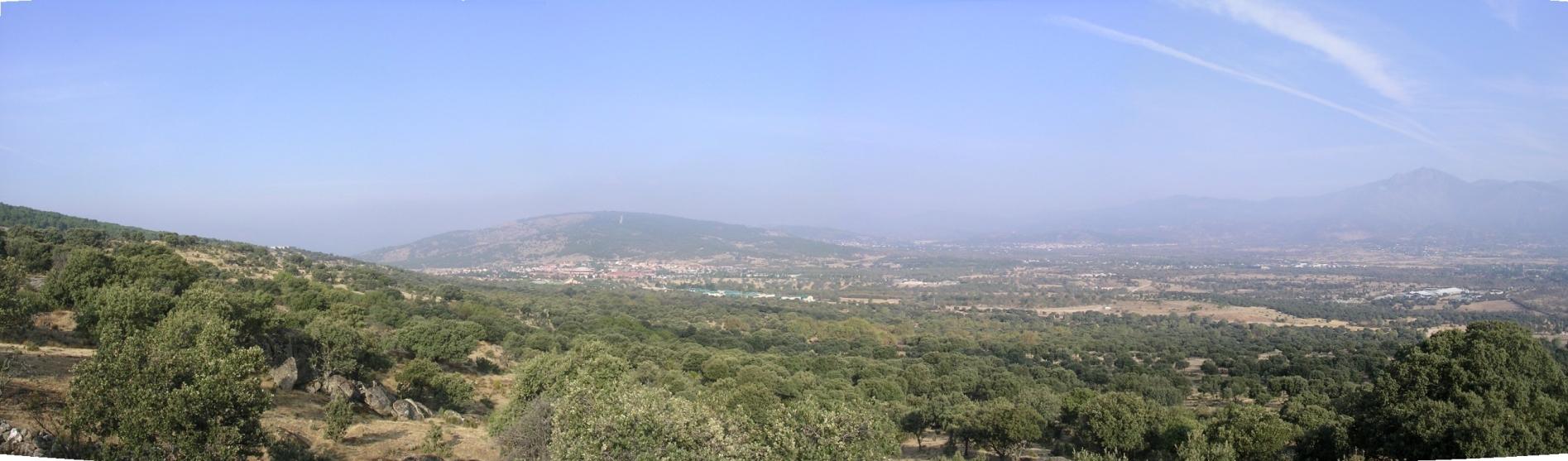  vista del pueblo desde el mirador de la Dehesa Nueva