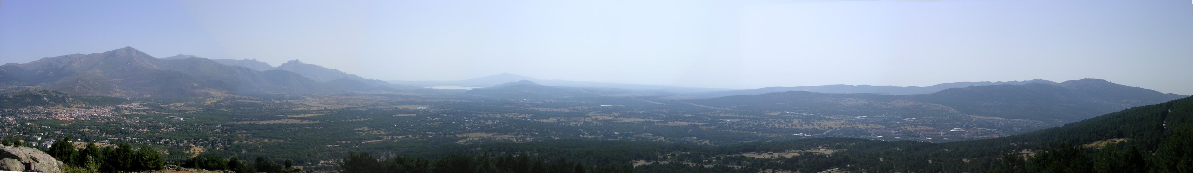  amplia y hermosa vista desde la cantera del Gurugú 