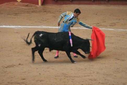 Guillermo durante un lance