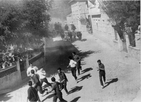 corriendo el encierro