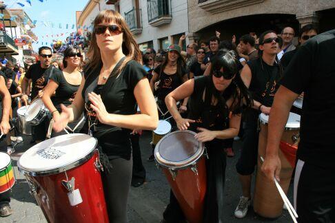 grupo de percusionistas