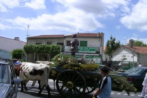 carro en una procesión