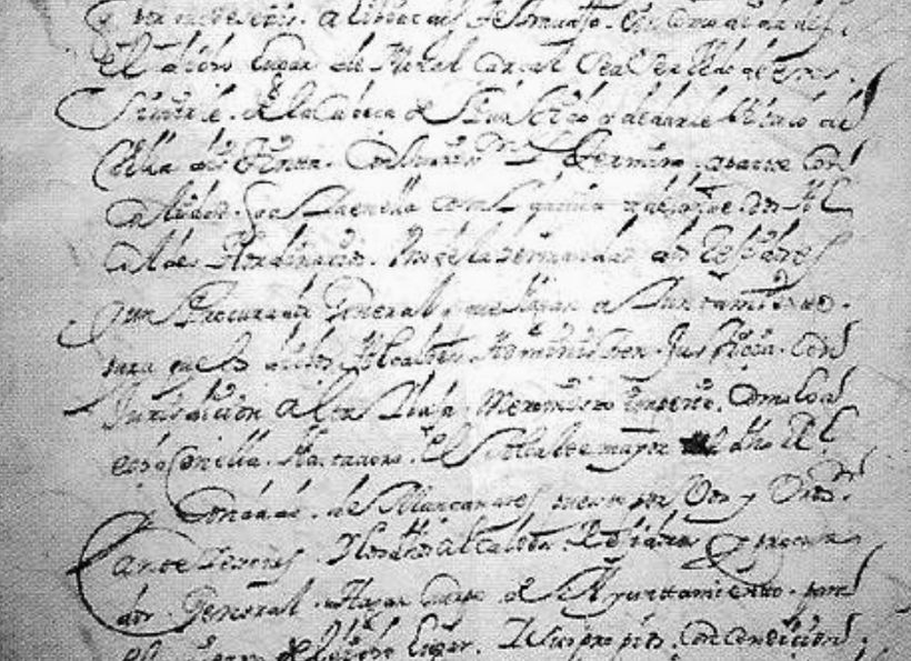parte del documento