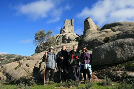  posando en Cerro Lechuza 