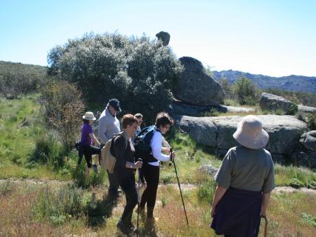  ante las rocas de "la pava" 