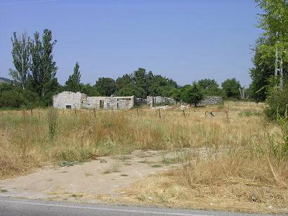 vista de los restos