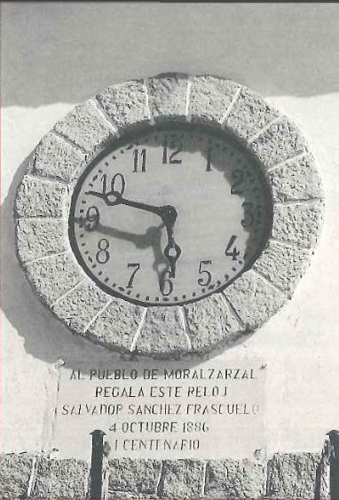 reloj y placa