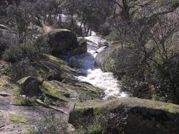 otra vista de la cascada