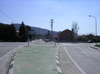 cruce de la M-608