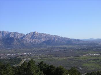 vista de la Pedriza