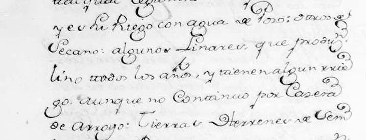  contestación sobre los Linares 
