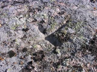 una cruz en Cerro Saluda, donde se unen Moralzarzal, Becerril y Hoyo