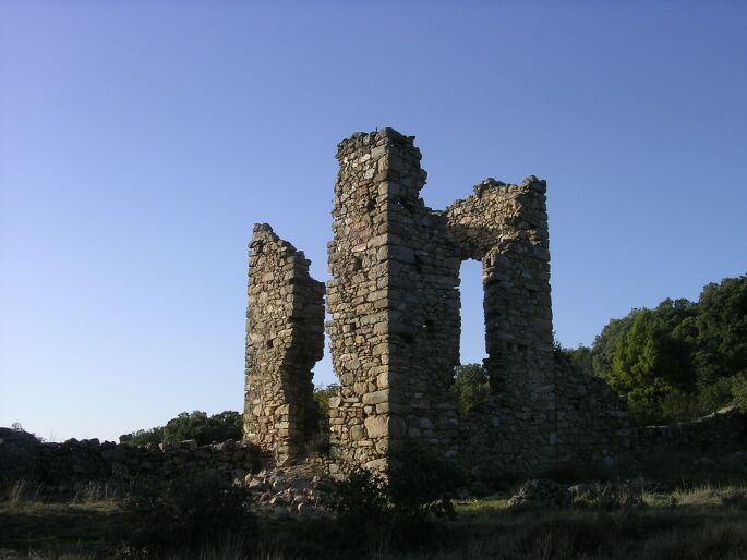ruinas de la torre de El Estepar